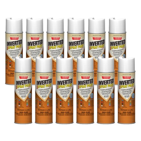 Chase Products Sprayon Inverted Paint net 17 oz. White., 12PK 4194856